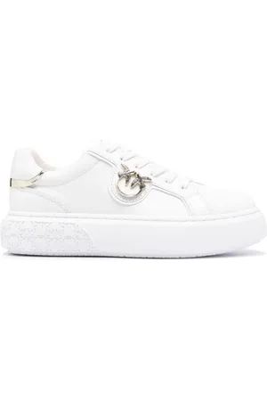 Pinko Sneakers Yoko bianca-oro