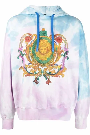 VERSACE Felpa sfumata con logo baroque