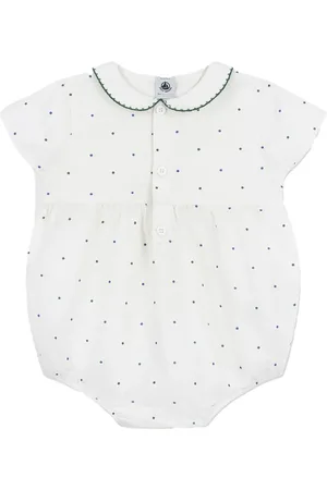 Petit Bateau Tutina a pagliaccetto con fantasia pois
