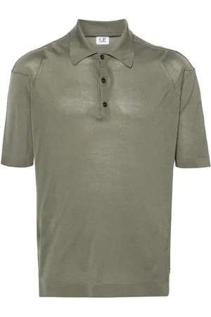 C.P. Company Polo in maglia fine