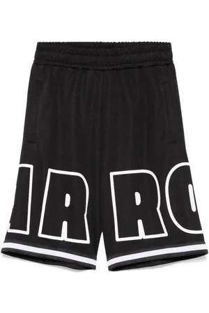 BARROW Bermuda nero logo a giro