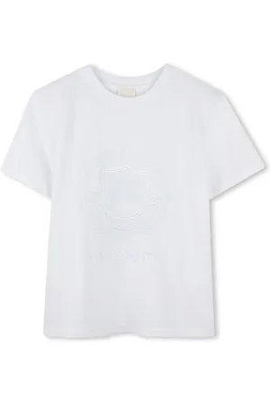 Givenchy T-shirt bianca con stemma logato