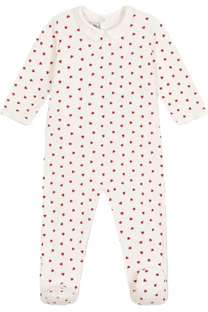 Petit Bateau Tutina a calzino con fantasia cuori all-over