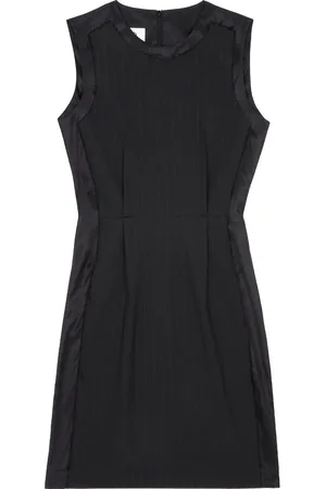 Maison Margiela Abito Donna Nero Poliestere