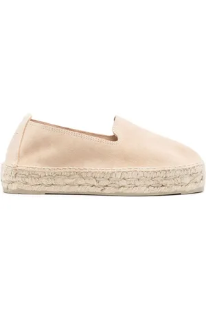 MANEBI Espadrillas Hamptons suede double beige