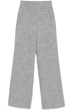Patrizia Pepe Pantaloni palazzo "Essential" grigio