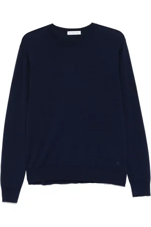Manuel Ritz Maglione in filo blu