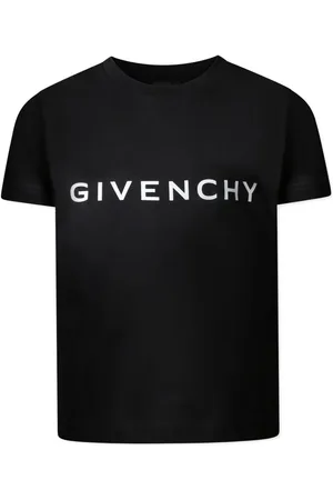 Givenchy T-shirt basic nera logo frontale