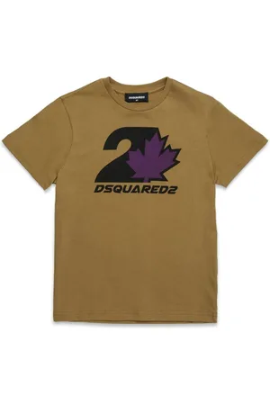 Dsquared2 T-shirt logo foglia