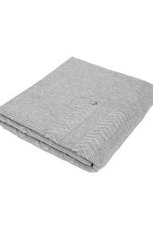 PAZ RODRIGUEZ Coperta THUMMBERRY grigio lana neonato
