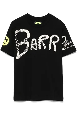 BARROW T-shirt nera logo molle