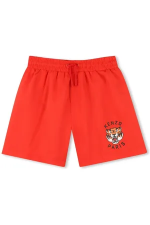 Kenzo Costume rosso logo tiger