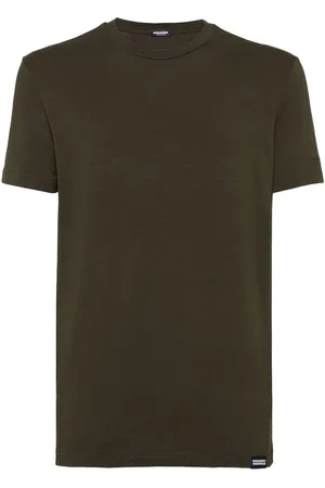 Dsquared2 T-shirt marrone/verde basic