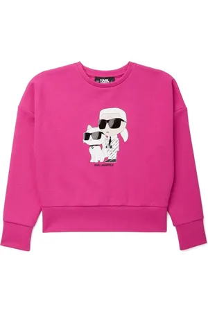 Karl Lagerfeld Felpa fucsia Karl cat