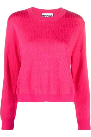 Moschino Maglia Donna Rosa Lana