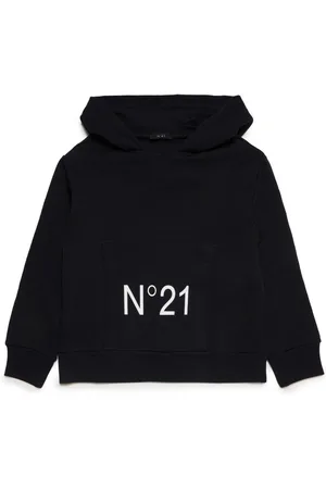 N.21 Kids Felpa nera N21