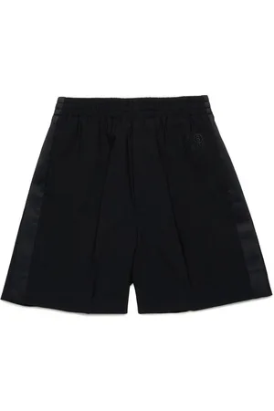 Maison Margiela Bermuda nero con bade laterali