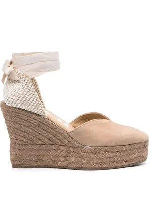 MANEBI Espadrillas Hamptons heart scamosciato
