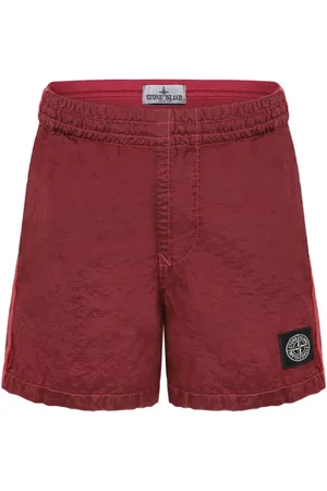Stone Island Costume bordeaux mini logo compass