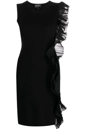 Emporio Armani Abito Donna Nero Poliammide