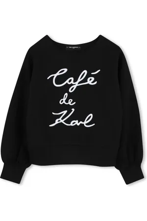 Karl Lagerfeld Felpa nera cafè de Karl