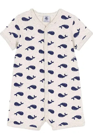 Petit Bateau Tutina cosrta con balene blu
