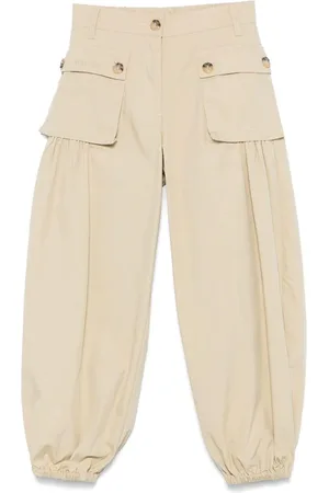MAX&Co. Kids Pantalone beige cargo baloon
