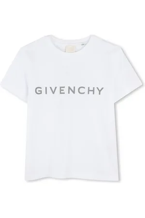 Givenchy T-shirt basic bianca logo frontale