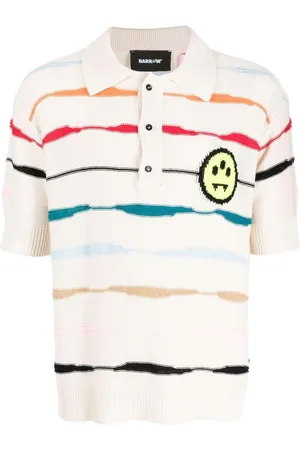 BARROW Polo panna righe orizzontali multicolor