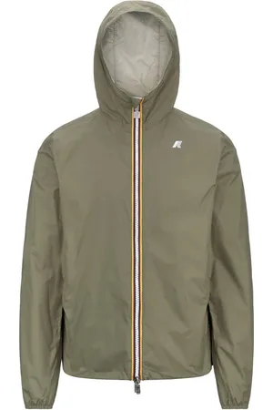 K-Way Giubbino jake plus.2 double verde/beige