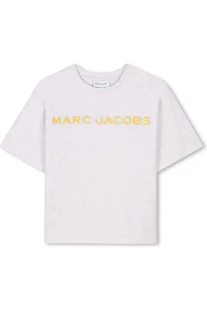 Marc Jacobs T-shirt grigia logo lettering