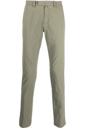 Briglia 1949 Pantalone in tinta unita cinque tasche verde