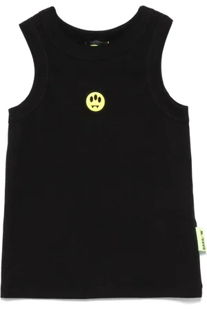 BARROW Canotta nera logo smile