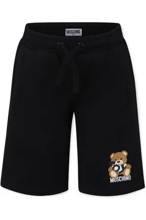 Moschino Bermuda nero Teddy toy
