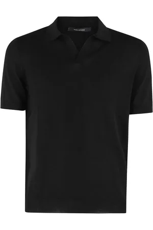 TAGLIATORE Polo Keith in maglia nera
