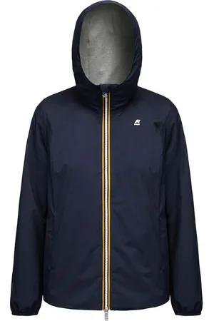 K-Way Giubbino marguerite stretch poly jersey blu