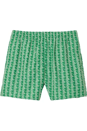 Lacoste Costume verde logo monogram all-over