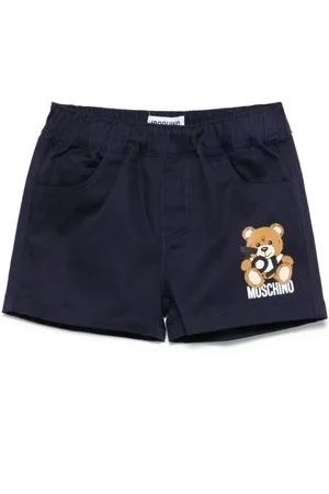 Moschino Bermuda blu notte teddy toy neonato