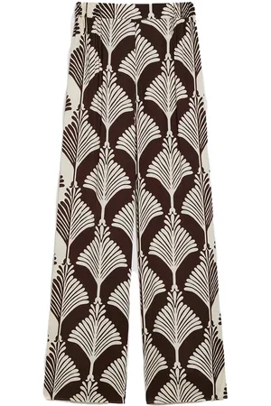 Penny Black Pantalone Aldo con fantasia palme
