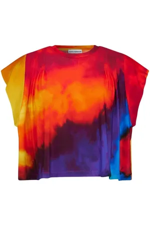 Paco rabanne T-shirt multicolor sfumata