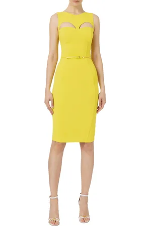Elisabetta Franchi Tubino midi cut-out