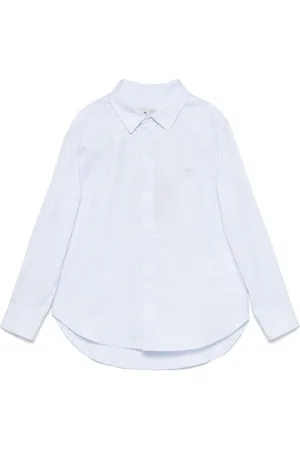 Etro Camicia celeste con stampa paisley
