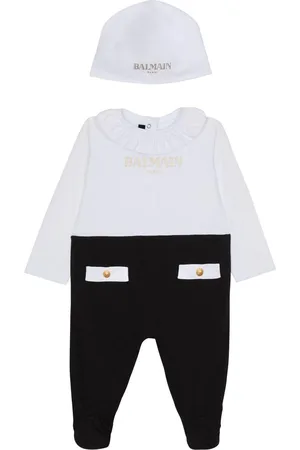 Balmain Set neonato bianco/nero (2pz)