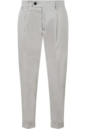 LOW BRAND Pantalone riviera grigio chiaro