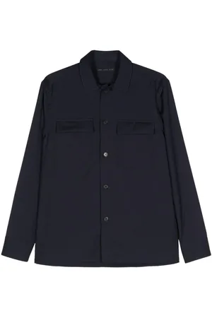 LOW BRAND Giacca-camicia lana