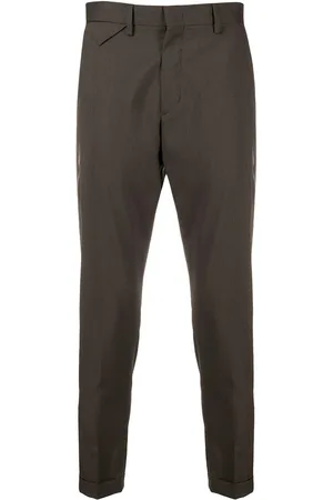 LOW BRAND Pantalone testa di moro basic