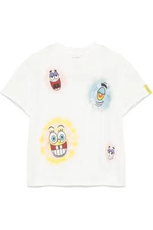 Stella McCartney T-shirt avorio stampe spongebob