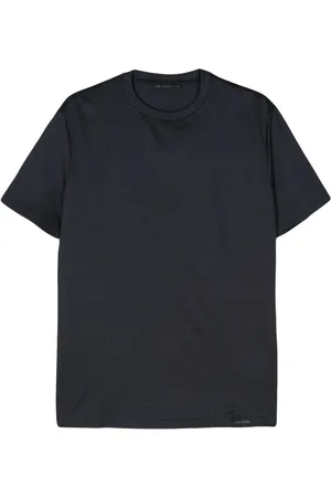 LOW BRAND Maglia mini etichetta orlo