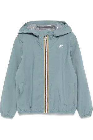K-Way Giubbino P.Jack stretch dot verde iron