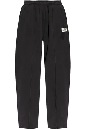 Maison Margiela Pantatuta nero mini etichetta logo numerico